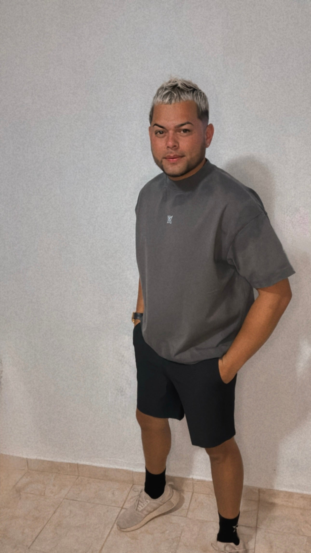 Men T-shirts Grey