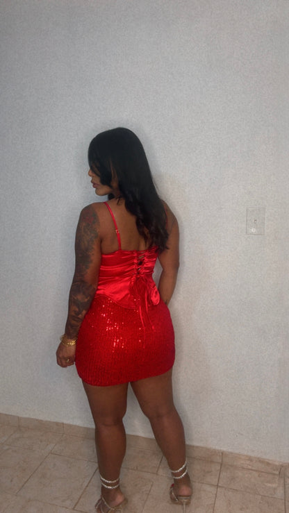 Red Mini Dress