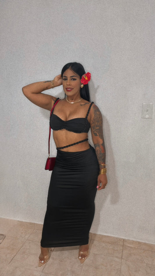Tropical Skirt Set
