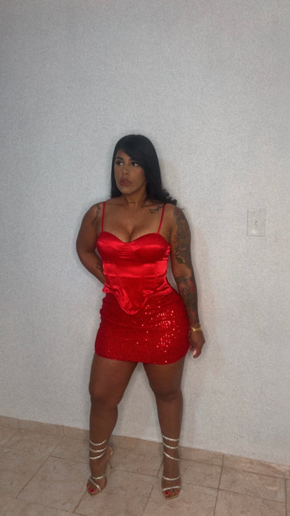Red Mini Dress