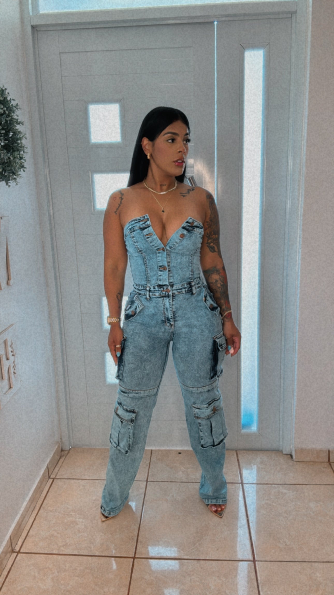 Denim Jumpsuit