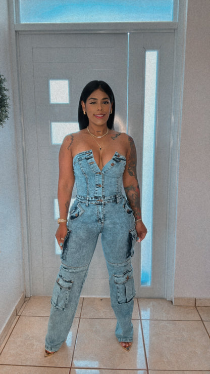 Denim Jumpsuit