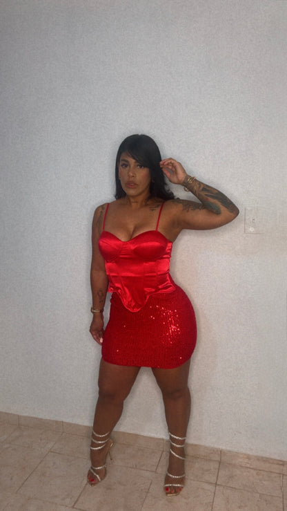 Red Mini Dress