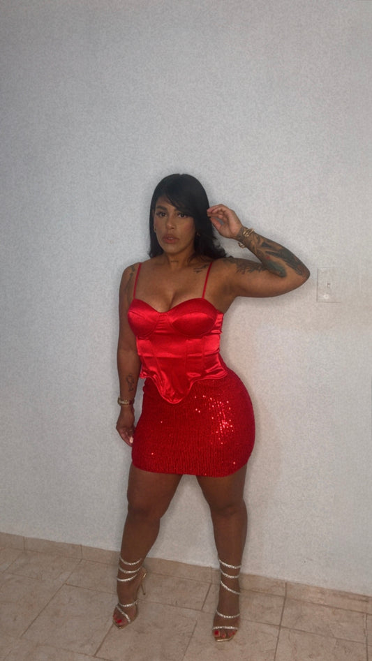 Red Mini Dress