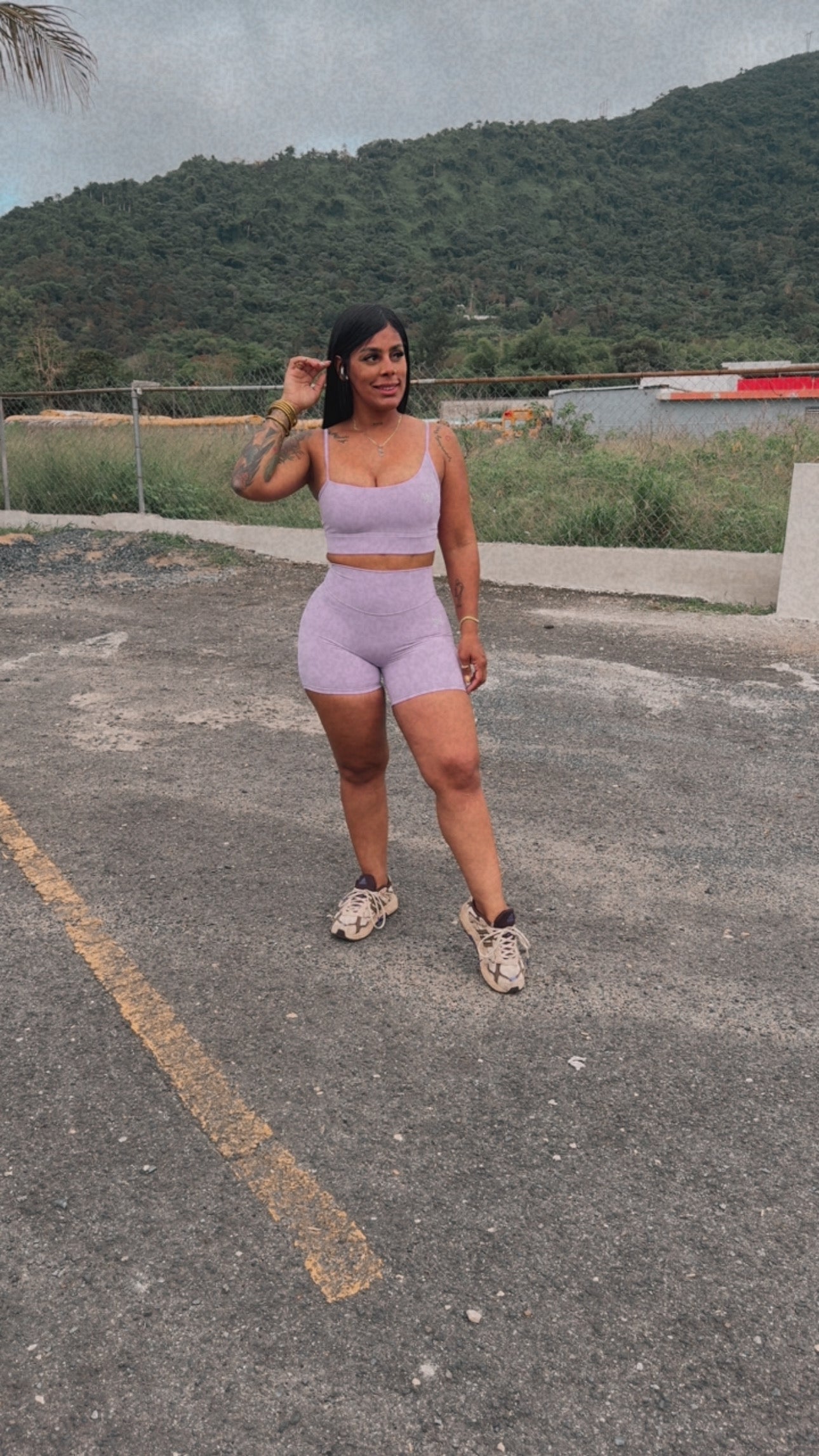 Lavander Short Sets