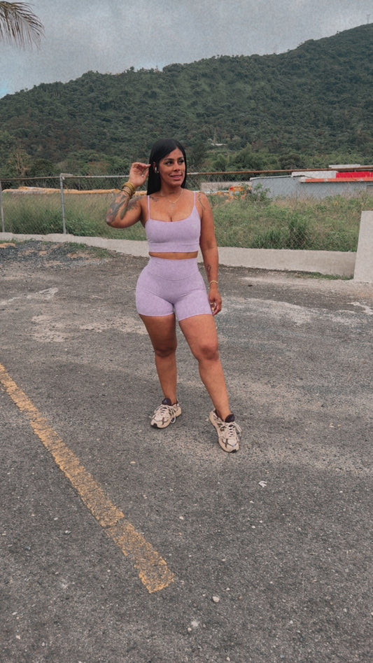 Lavander Short Sets
