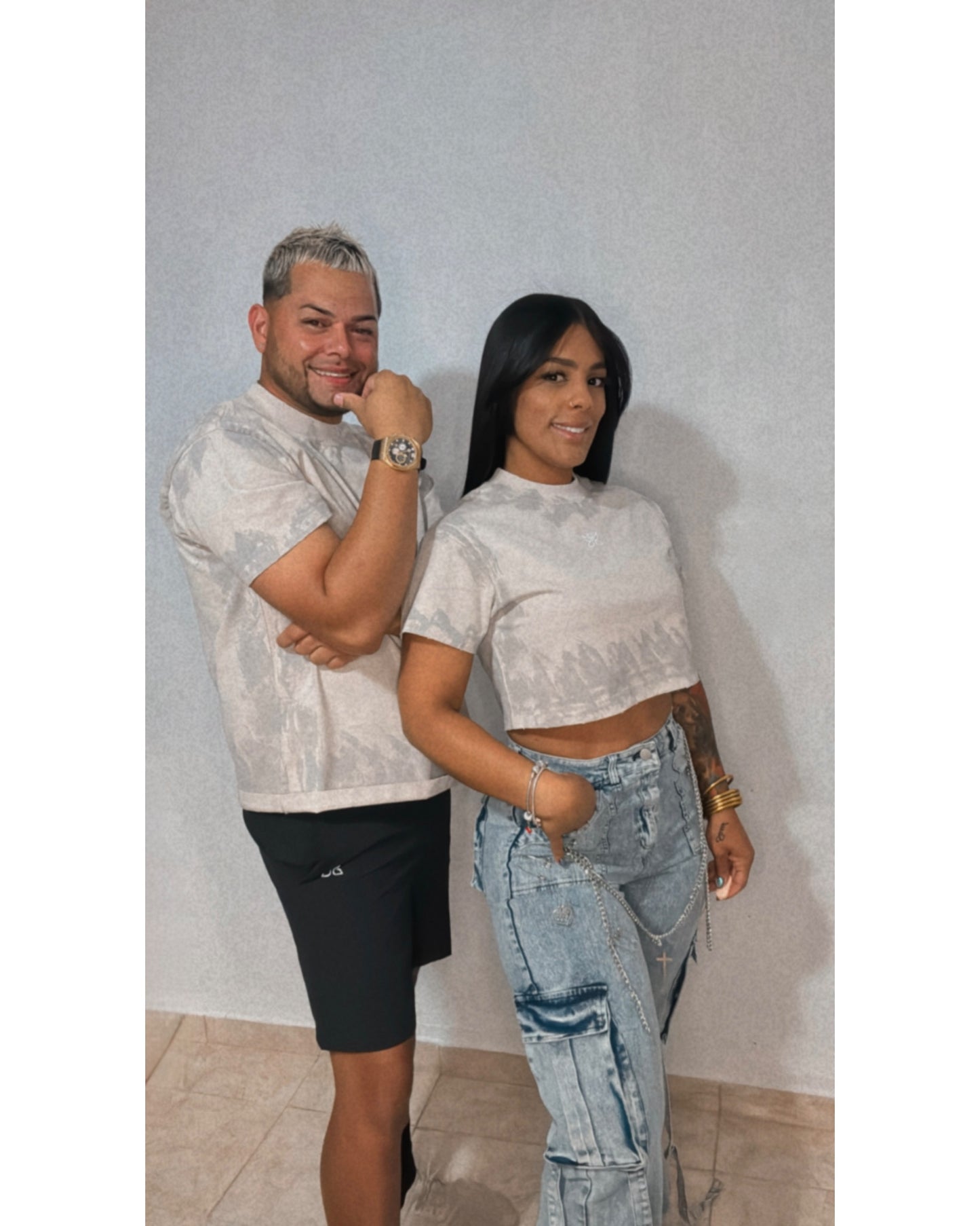 Matching Woman Crop Top